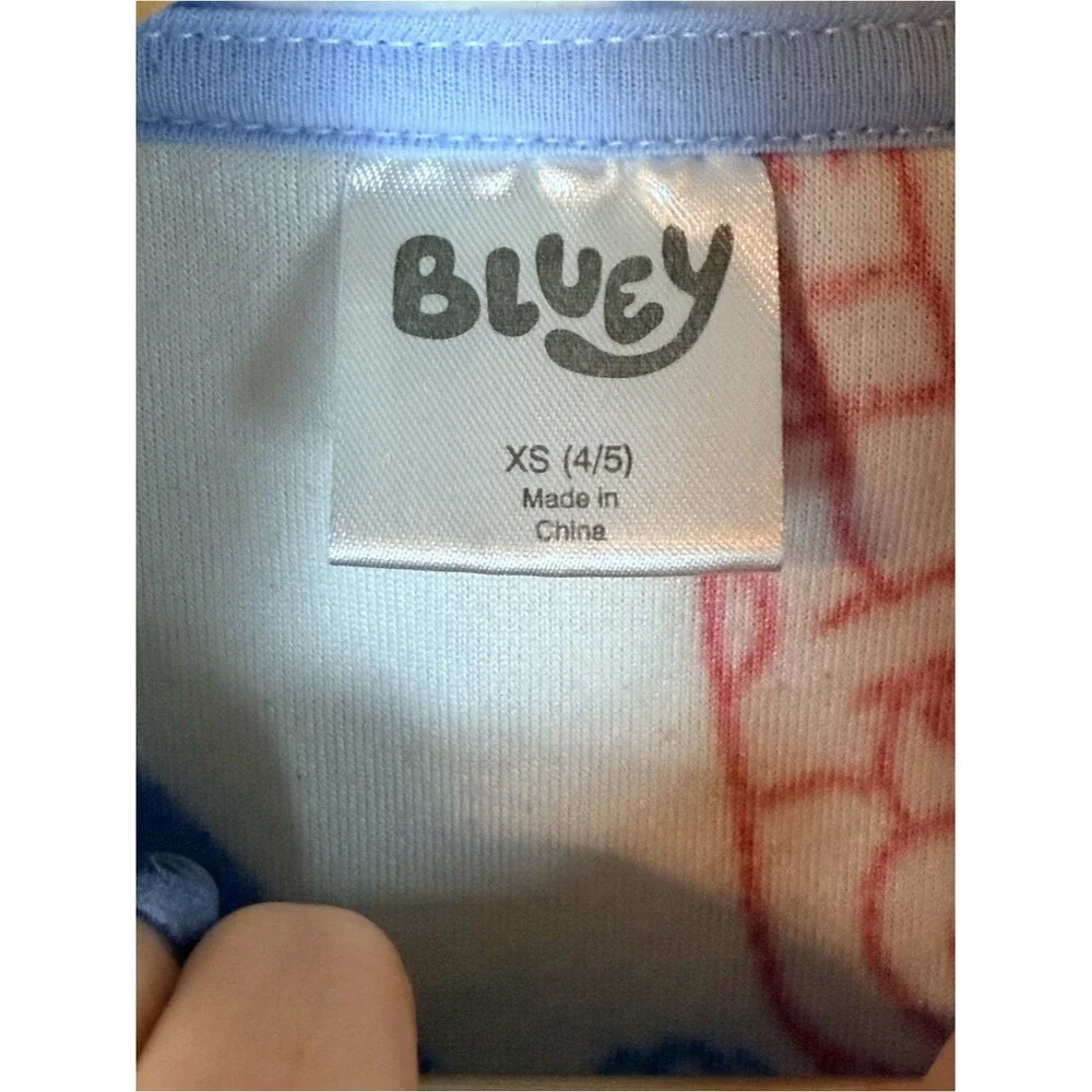 Girls XS 4/5 Sherpa Fleece Bundle Bluey & All in Motion